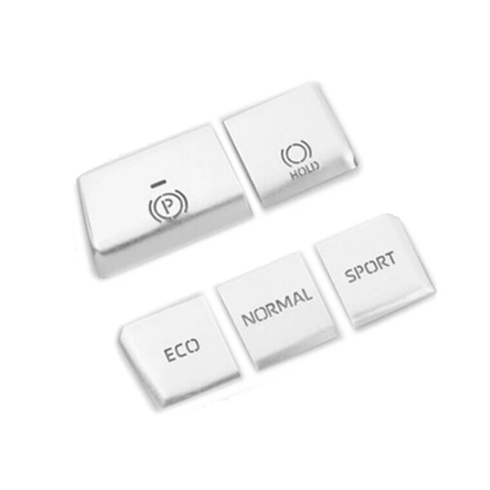 

Gear Shift Box Panel Sticker 5PCS/KIT Silver Accessories Replacement Useful