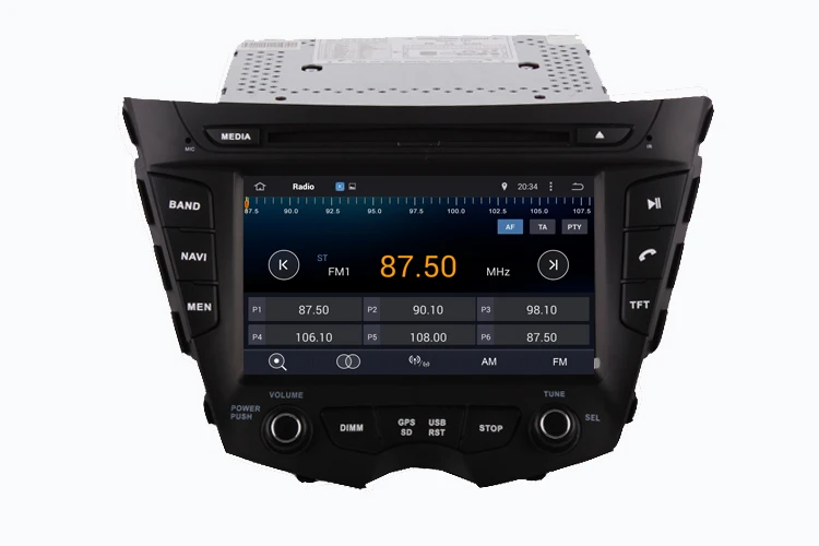 Автомобильный DVD-плеер Android 9 0 GPS для HYUNDAI Veloster 2011-2016 Восьмиядерный 4 Гб ПЗУ 64 ГБ ОЗУ