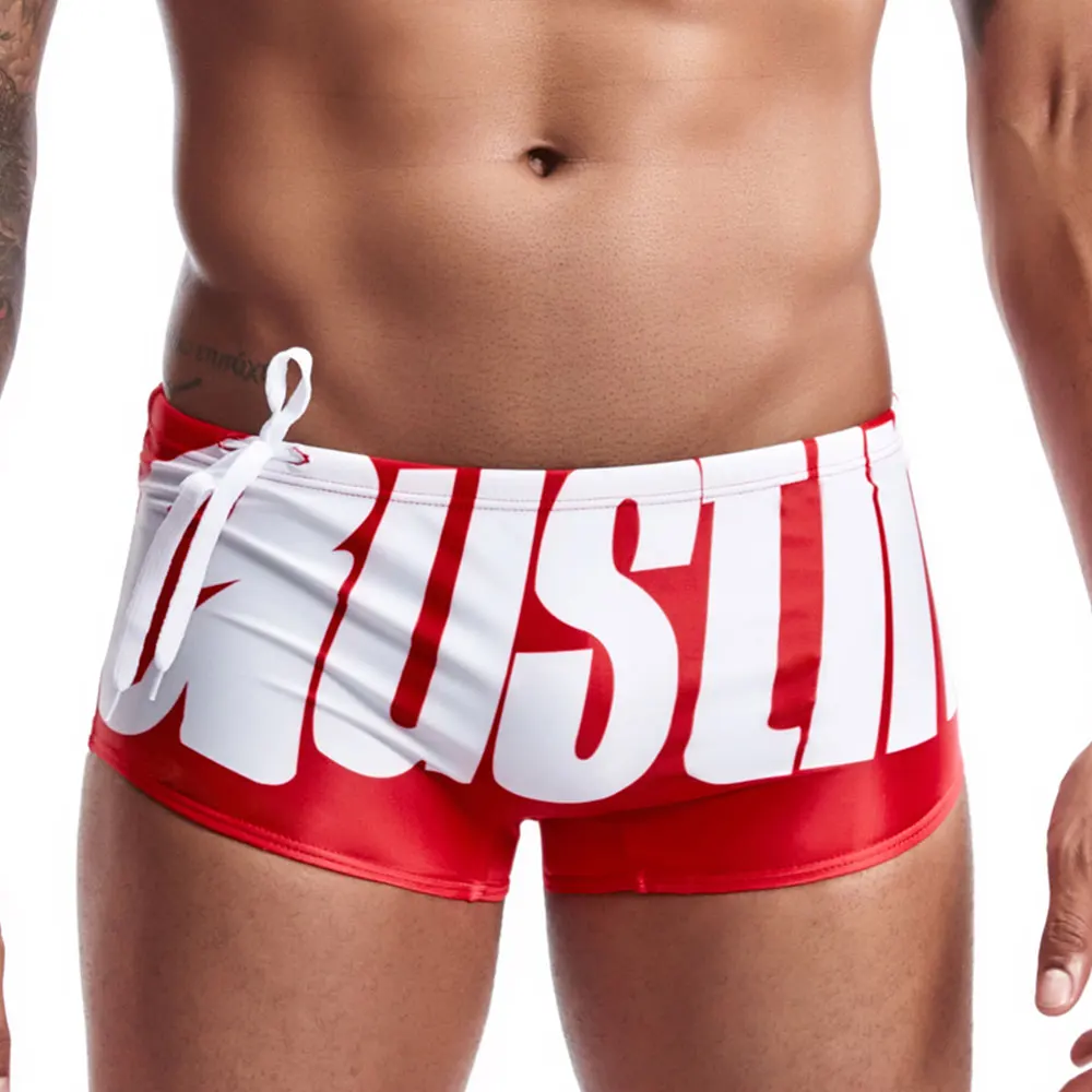 Брендовые плавки ming с низкой талией для геев мужские шорты плавания пикантная