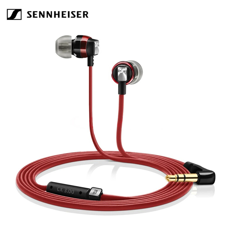 Оригинальные наушники Sennheiser CX3.00 с глубокими басами стереогарнитура 3 5 мм