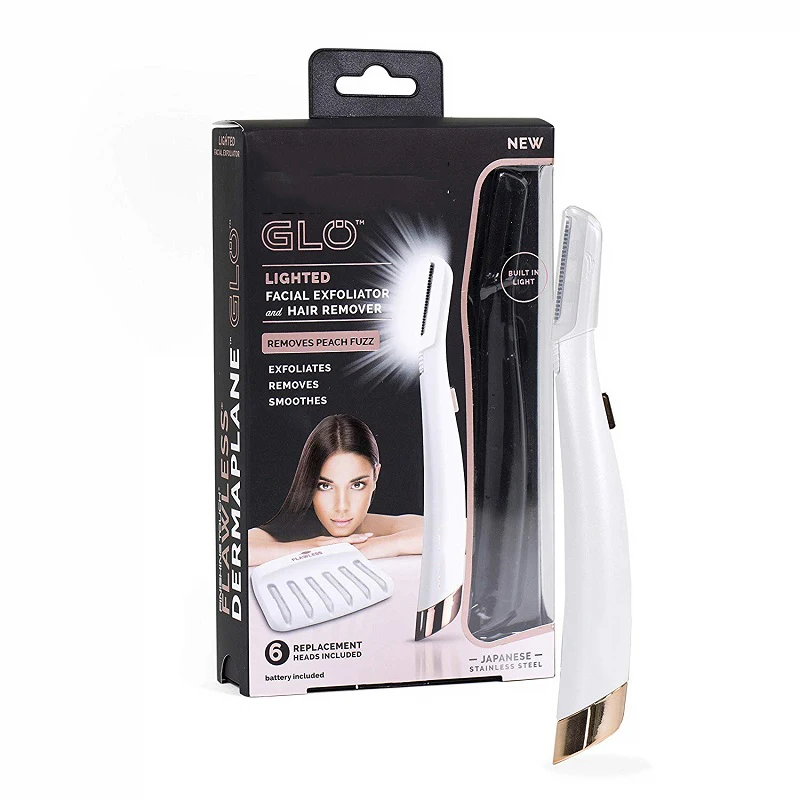 Мини бритва для бровей женщин удаления волос на лице безболезненная Expoliates