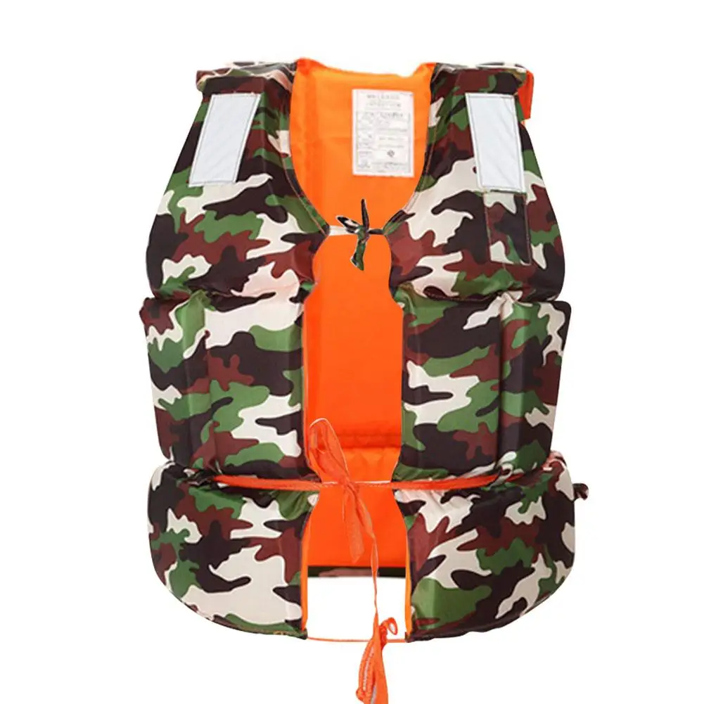 Drifting Water Sports Adult's Life Jacket Breathable Durable Survival Diving Vest with Whistle Safety Aid | Спорт и развлечения