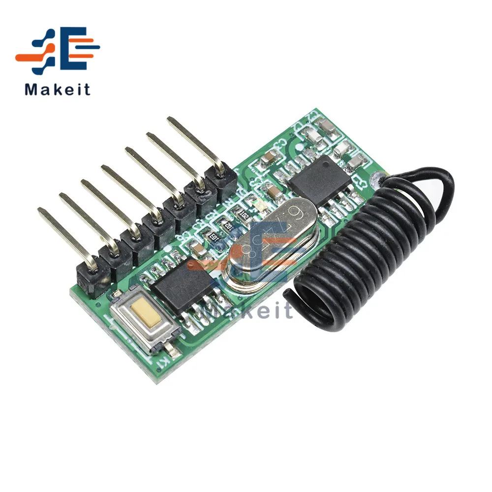 4 канала декодирующий ресивер Выход модуль + 433 МГц Беспроводной широкий