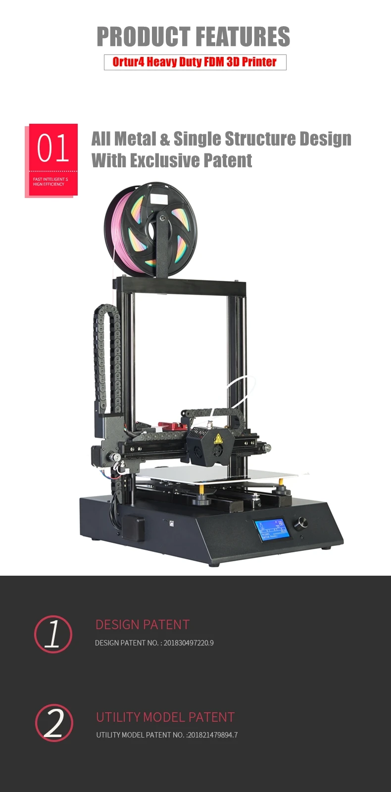 Подходит для начинающих Ortur4 металлический 3D-принтер для печати DIY Kit Магнитная платформа для сборки Impresora 3d линейные направляющие 3d Drucker