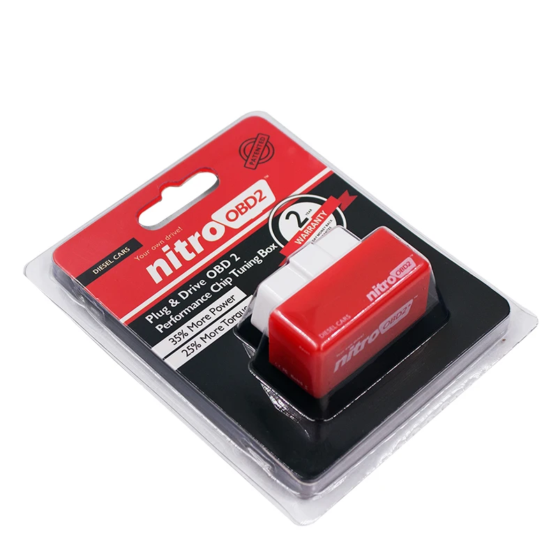 Нитро OBD2 EcoOBD2 ECU чип тюнинговая коробка штекер NitroOBD2 Eco для бензиновых дизельных