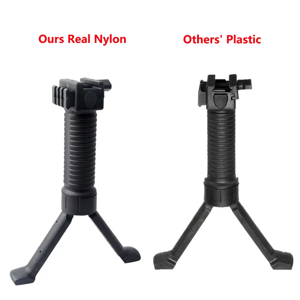 Нейлоновая ручка сошка для пейнтбола кронштейн страйкбола 20 мм рельсовый