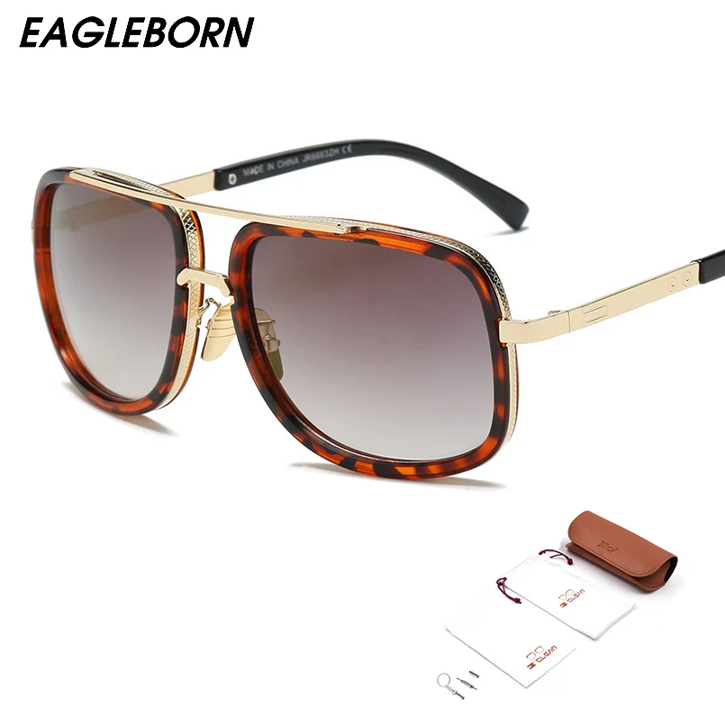 

Американские классические солнцезащитные очки-авиаторы Роберт Дауни в металлической оправе модные персонализированные Солнцезащитные оч...