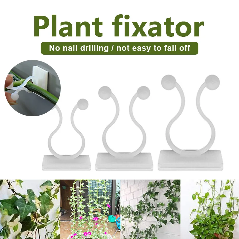 

10 шт., Самоклеящиеся Застежки для подъема растений