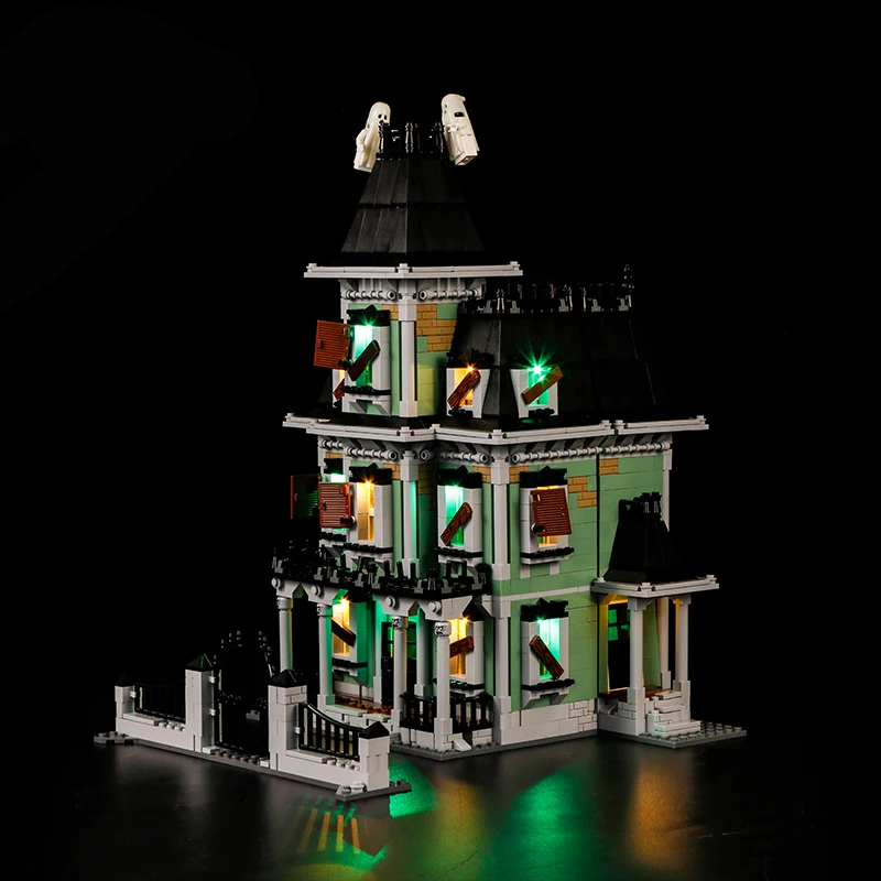 

Led Light Kit For 10228 monster Ect series haunted house building blocks,the decoration for children's toys(led only,no blocks)