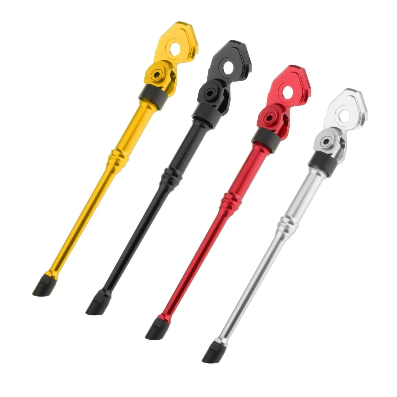 

Sturdy Alloy Folding Bike Kickstand 16'' Bicycle Anti- Support Parking Stand