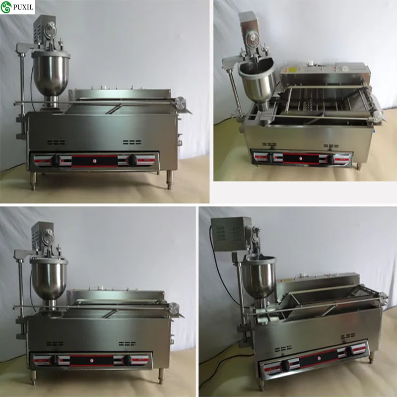 Двухрядная автоматическая электрическая и газовая машина для приготовления