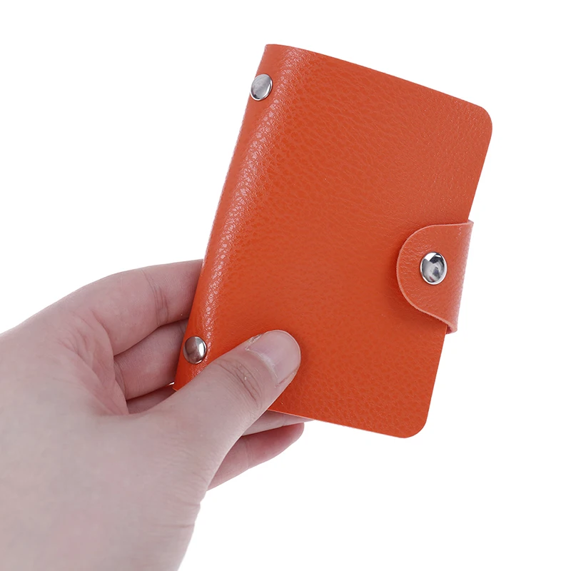

1 Pc 24 Bits card case business card holder men women credit passport card bag