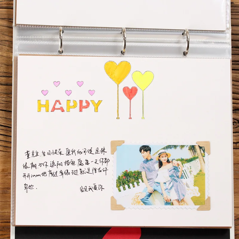 売却 スクラップブック-ヴィンテージのフォトアルバムアルバム,クラフト紙,クリエイティブなアルバム,スクラップブック,家の装飾d50pa