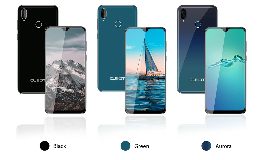 Мобильный телефон Cubot R15 Pro, 3 ГБ, 32 ГБ, Android 9,0, Pie, Face ID, 6,26 дюйма, полный экран, двойная камера 16 МП, 4G LTE, 3000 мАч