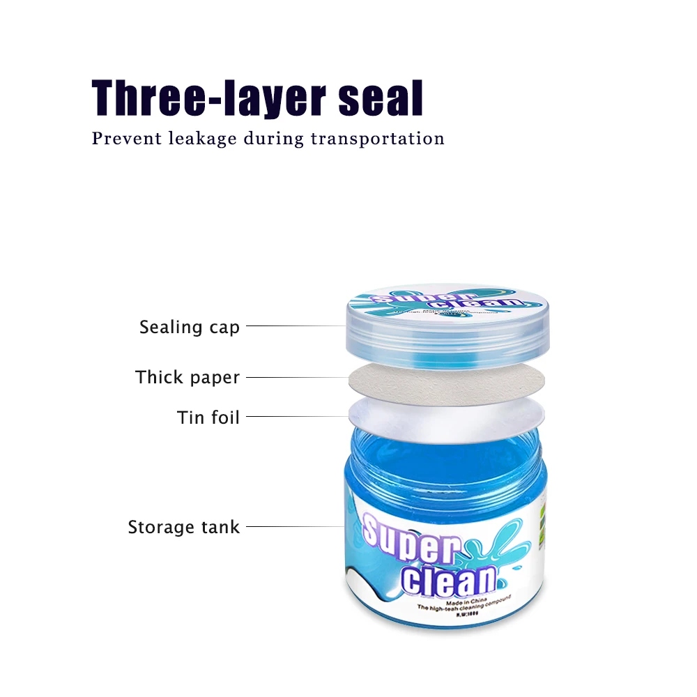 160 мл супер Коврик для чистки автомобиля клей порошковый очиститель волшебный