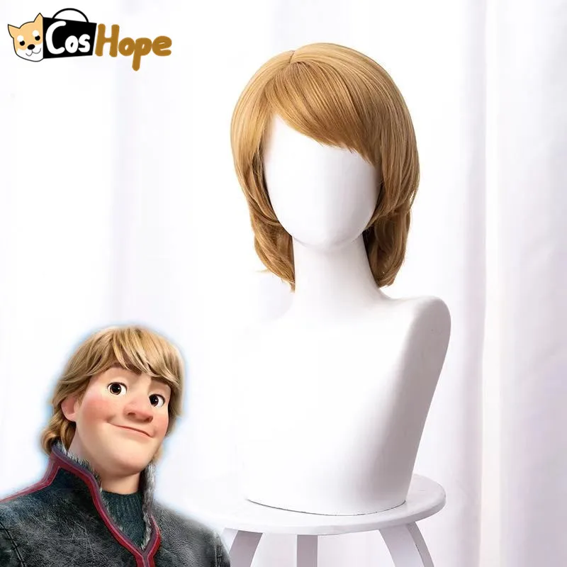 Парик для косплея Кристофа мужчин термостойкие синтетические короткие волосы 35