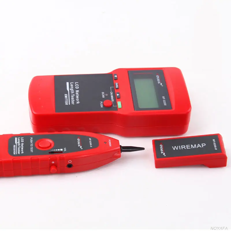 NOYAFA NF-8208 ЖК-дисплей Дисплей сети LAN Кабельный тестер для проверки витой пары