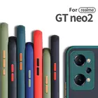 Чехол для OPPO Realme GT Neo 2, чехол для Realme GT Neo 2, бампер, прозрачный матовый чехол для Realme GT Neo 2 GT 2 GT2, чехол