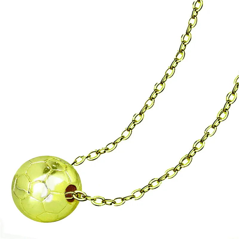 Ожерелье с подвеской для футбола спортивное ожерелье чокер подвесками женская