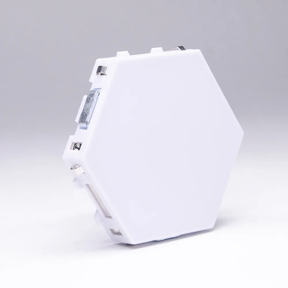 Сенсорная настенная лампа креативного медового сота модульной сборки Helios Quantum лампа светодиодной магнитной декорации света для спальни.