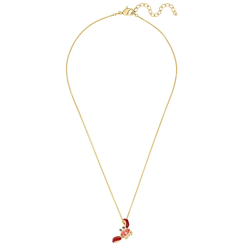 

SWA Unique New OCEAN CRAB Small Crab Necklace Romantic Ladies Brilliant Crystal Stack Valentine's Day Romance Birthday Gift