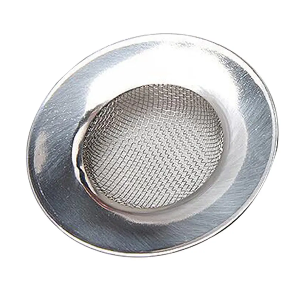 

Sink Strainer For Shower Plug Hole Hair Catcher Bath Or Kitchen Sinks Stainless Steel Sink Drain 7.5Cm