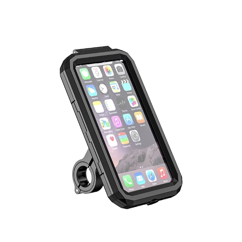 

Waterproof Case Bike Motorcycle Handlebar 3 to 6.8" Cellphone Mount Bag