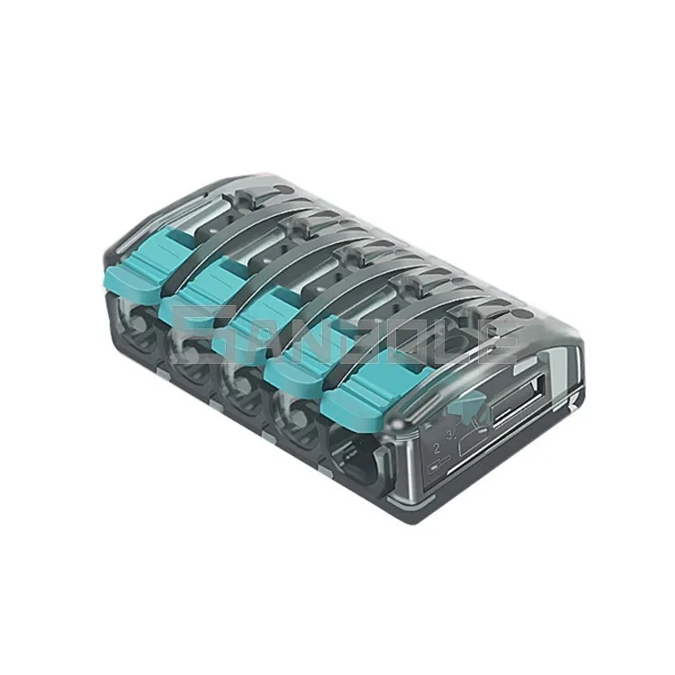 Клеммная колодка UBC-595 быстрое подключение 5P позиционная коробка освещение серия