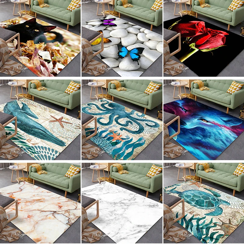 

Cartoon nature Door Rug Area Soft Rugs Bedroom Living Room Rugs and Carpets for Home Bedroom Funny Floor Mat Non Slip Bath Mats