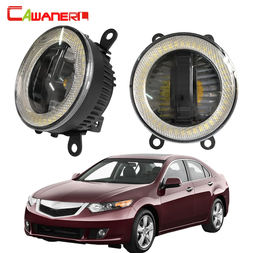 Cawanerl для Acura TSX 2011 2012 2013 2014 автомобиля 3000LM светодиодный туман светильник дневного