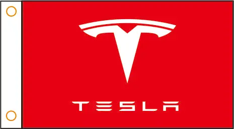 

Car Flag Custom Flag Car Tesla Banner 3x5ft 100% Polyester 01