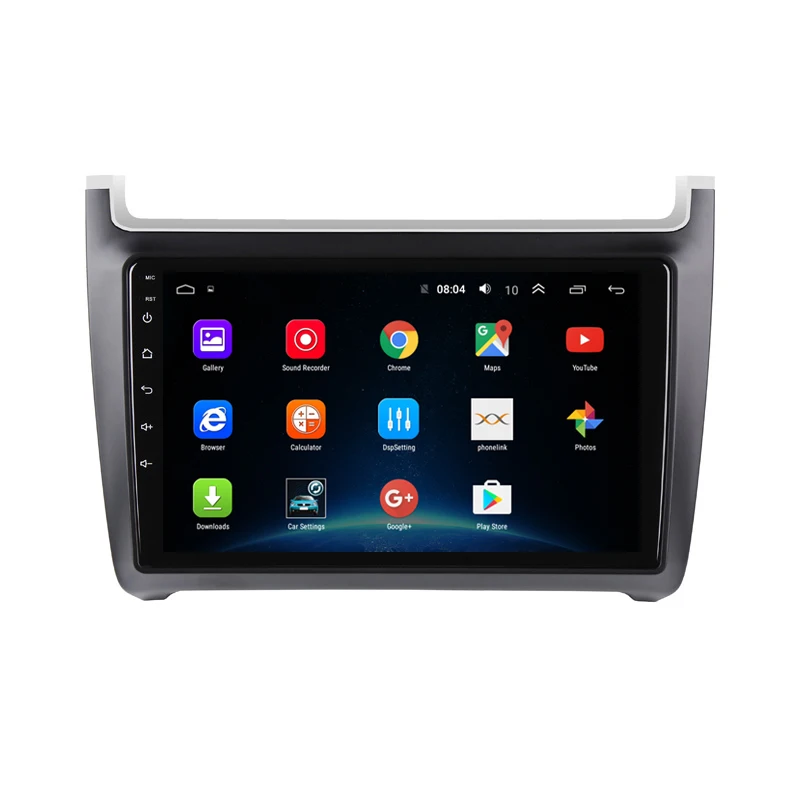Автомобильный мультимедийный плеер 10 1 &quot Android DVD GPS для vw polo 2011 2012 2013 2014 2015 2016 аудио