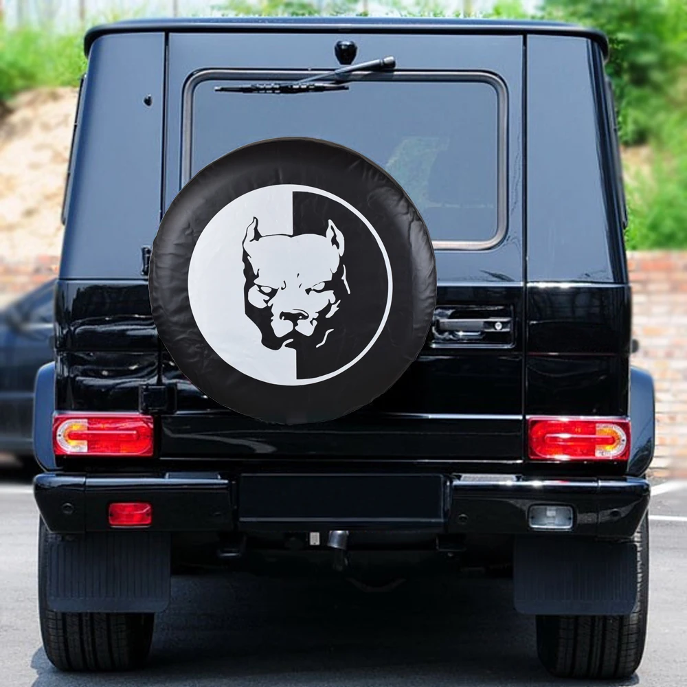 

Universal PVC Leather Spare Tire Wheel Cover Case Protector Bag Pouch For Mercedes-Benz RV SUV G500 G350d G350 G55 G63 G65