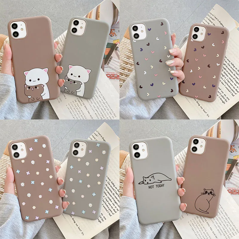 

Cute Bear Back Cover For Huawei Y5 Y6 Y7 Y9 2019 Y5P Y6P Y8P Y7P Y9S Y8S Nova 5T 7i Honor 30 50 Pro 9X 10X Lite Silicone Case