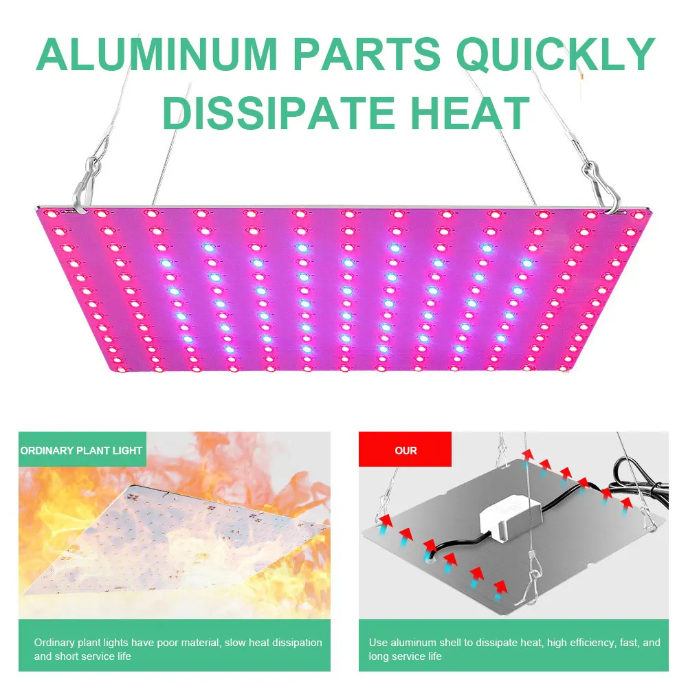 265V LED Grow Light for Indoor Plants Plant Growing Lamp Full Spectrum Greenhouse Hydroponic and Flowers | Лампы и освещение