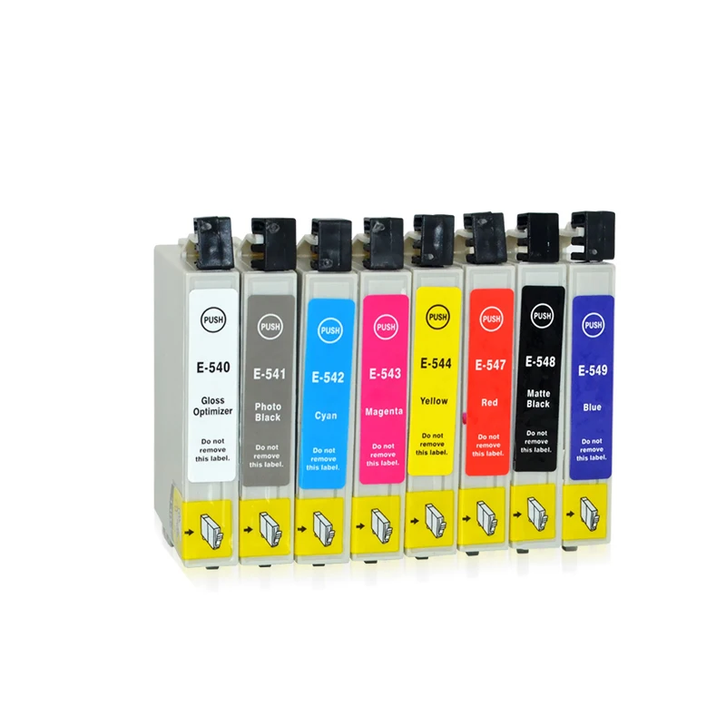 8 шт. картриджи для принтера Epson T0540 T0541 T0542 T0543 T0544 T0547 T0548 T0549|ink cartridge|photo printer epsonink epson |