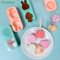 baking accessories baby food supplement silicone molds steamed rice cakes biscuits heat resistant cartoon baking chocolate mold