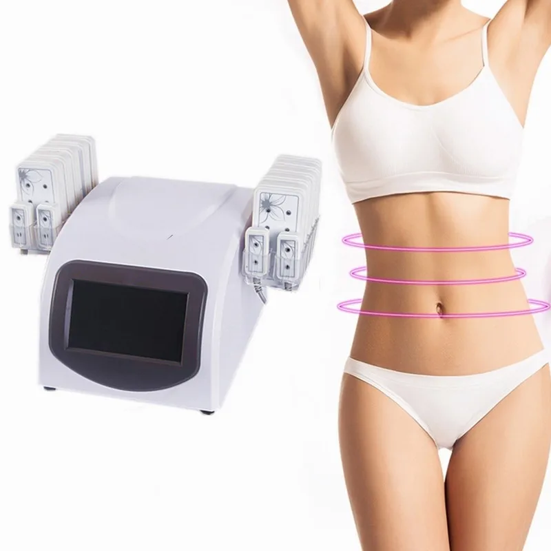 

New arrival Professional Body Slimming Machine 14 Lipo Pads Machine Liposuction Weight Loss 650nm Diode Laser Massager Equipment