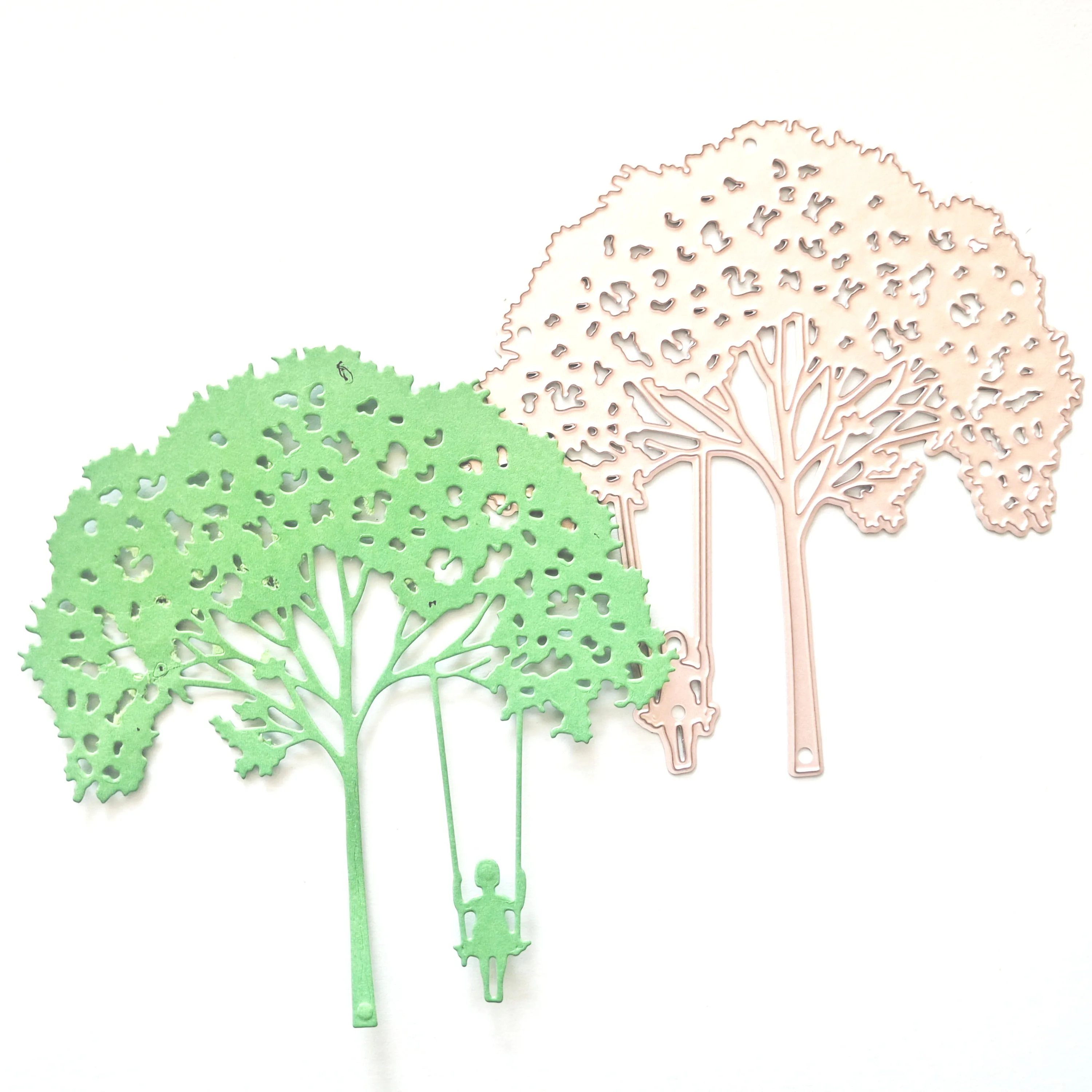 

AZSG Tree Swing Girl Cutting Dies For DIY Scrapbooking Decorative Card making Craft Fun Decoration