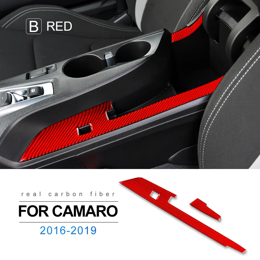 

Натуральное мягкое углеродное волокно для Chevrolet Camaro 2016 2017 2018 2019 2020 2021 2022 аксессуары внутренняя отделка подлокотник наклейка