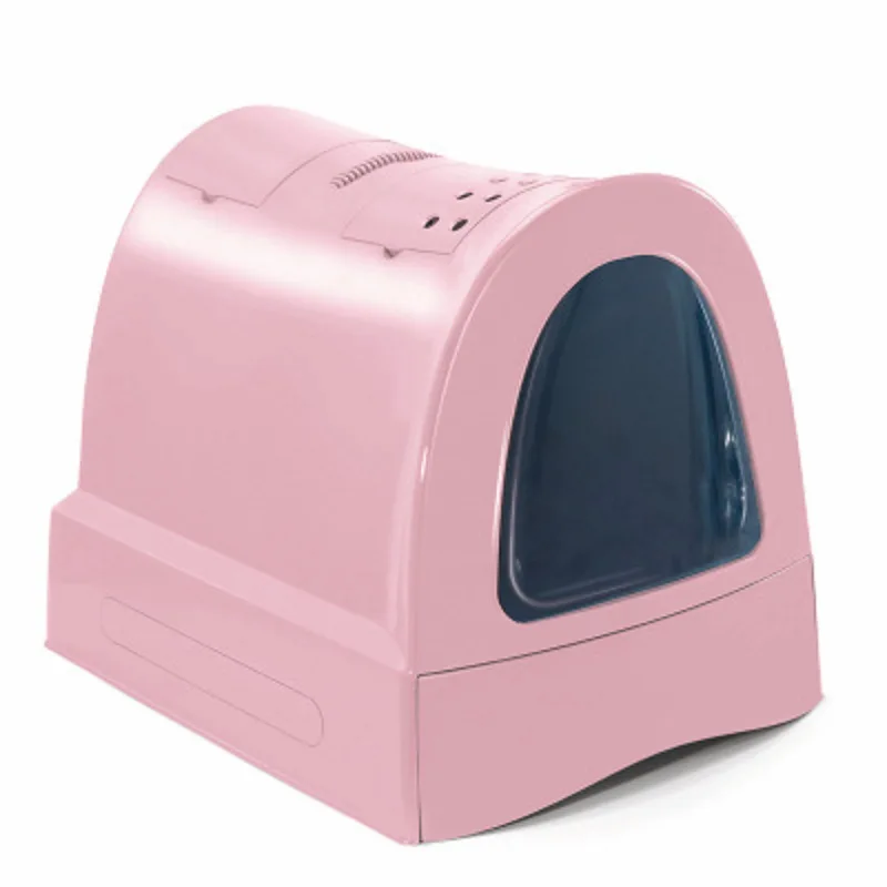 

Totally Enclosed Large Cat Sand Basin To Spill Prevention Drawer Cat Shit Flavor Products Intelligent Big Yards Toilet VOW Pets