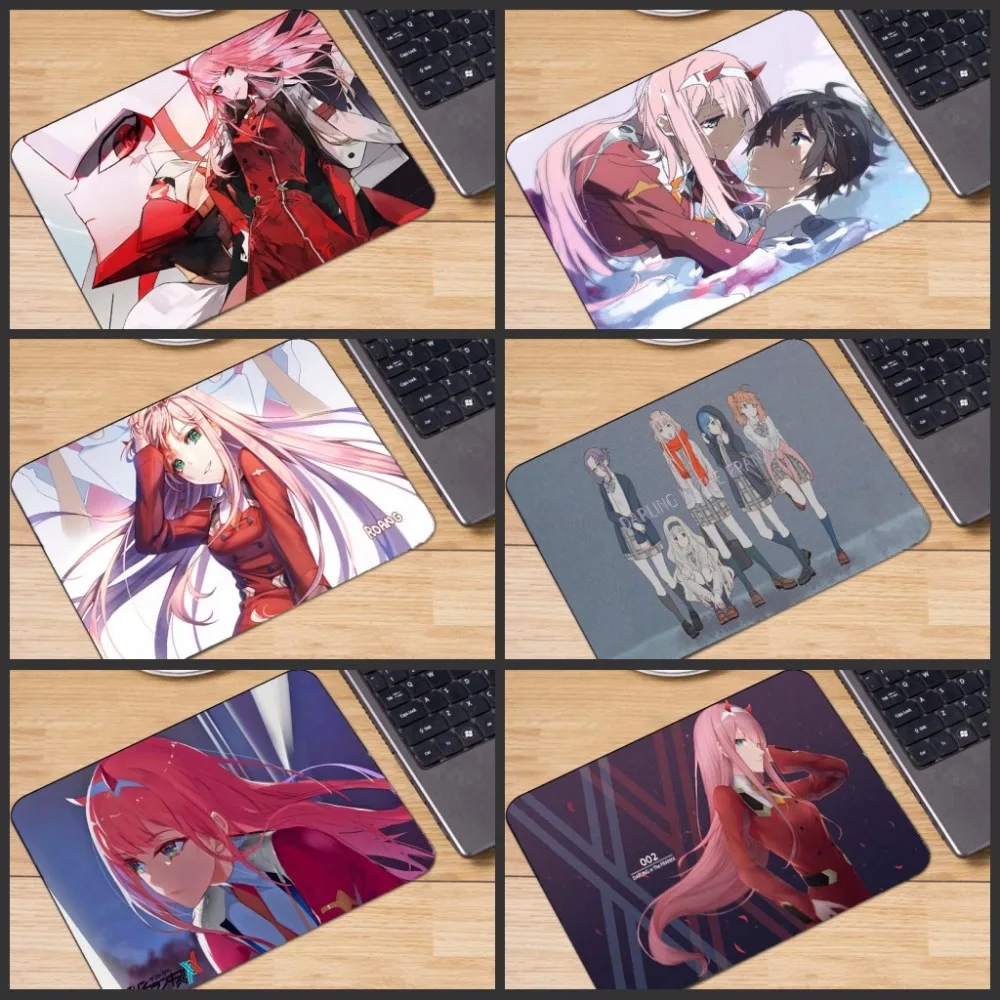 Yuzuoan Darling in the Franxx аниме большая акция Россия дизайн игровой коврик для мыши