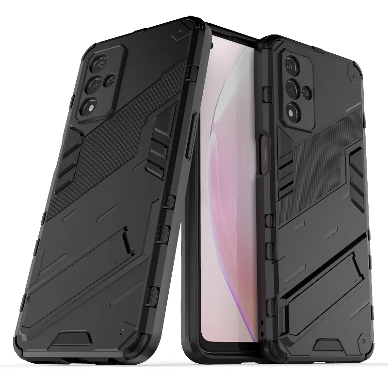 

Противоударный чехол-бампер для OPPO A93S, с подставкой