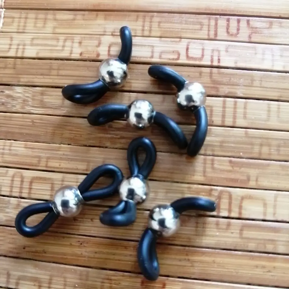 30pcs Ear Hook Eyeglasses Spectacles Chain Glasses Retainer Ends Rope Sunglasses Cord Holder Strap Jewelry Accessory Wholesale | Украшения