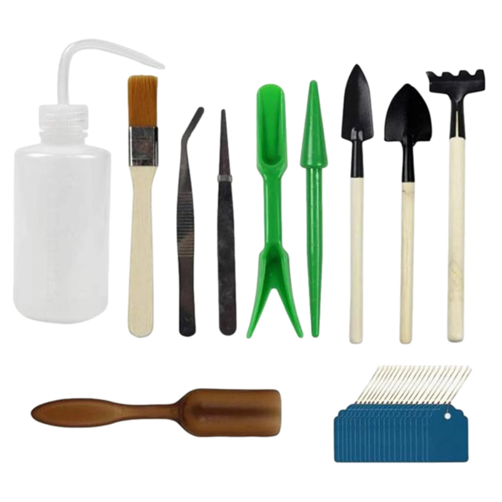 

30PCS Mini Garden Hand Tools Transplanting Outdoor Bonsai Tools Planting Flower Succulent Miniature Gardening Tools