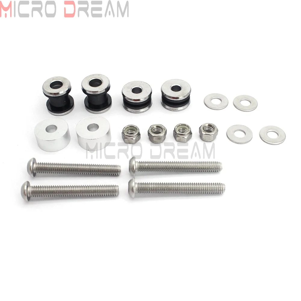 Мотоцикл спинки Sissy бар винты Съемная док-Аппаратный комплект для Harley Softail 1984-1999