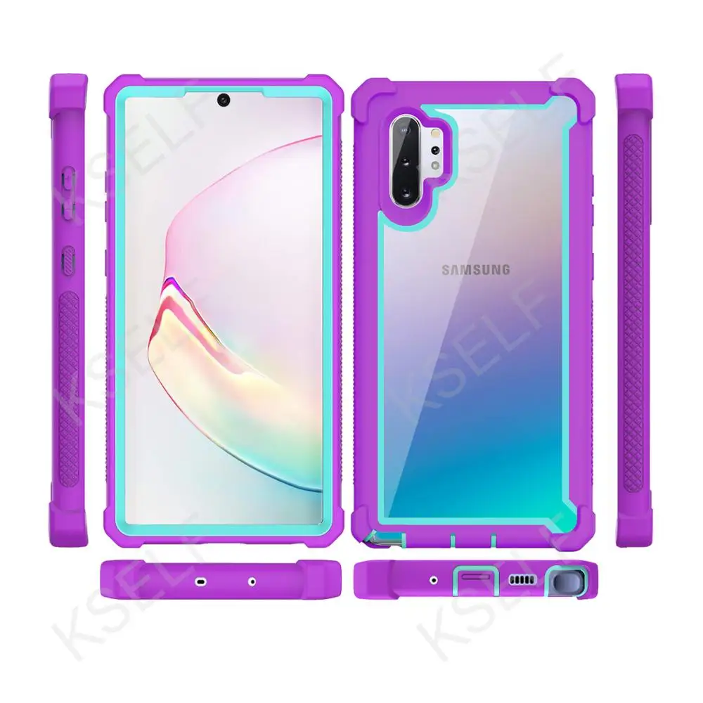 Case for Samsung Galaxy Note 10 / 10+ Heavy Duty Protection Shockproof Cover with Free Screen Film | Мобильные телефоны и