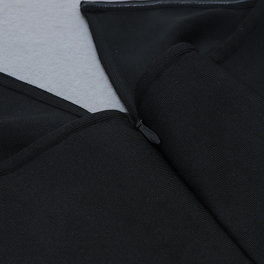 

HQBORY 2021 Summer Sexy Women Black Bandage Dress Sweetheart Neckline Strapless Bodycon Dress for Party Club