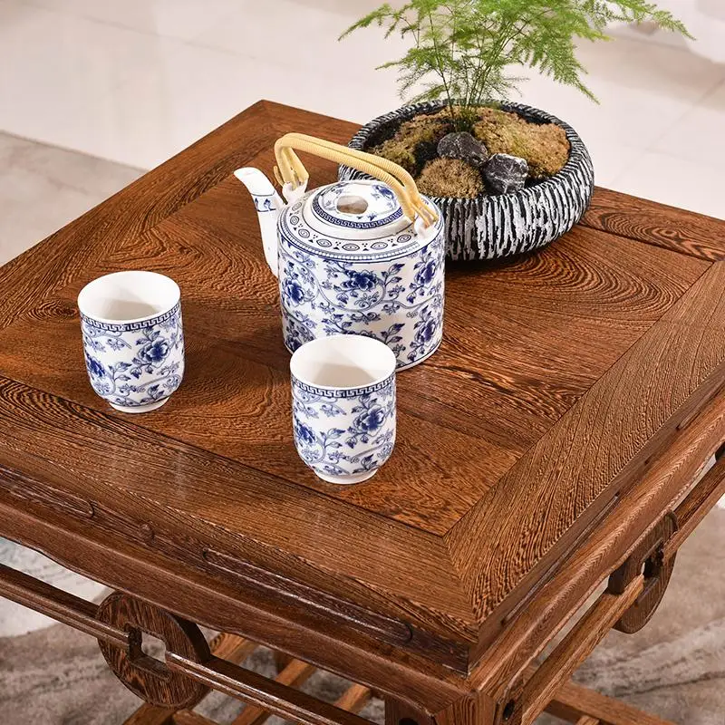 2000 мебель из красного дерева деревянный журнальный столик с крыльями курицы