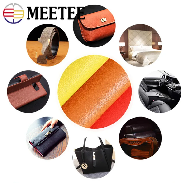 Meetee 0 5 x см толщина мм ПВХ синтетическая ткань факсимильная кожа для сумок диванов